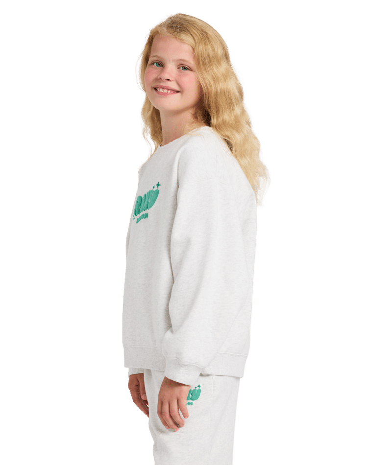 RG CRUISER CREW - RoxyURGFT03011-ASH HEATHER-8/S