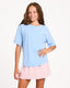 RG HULA WAVE RIDER SS TEE -RoxyURGZT03173-PLACID BLUE-8/S