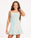 RG LATIGO STRIPE DRESS -RoxyURGWD03008-LATIGO BAY-8/S