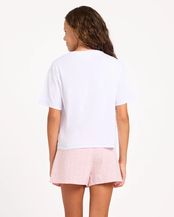 RG ROXY VIBES SS TEE -RoxyURGZT03174-BRIGHT WHITE-8/S