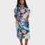 RG STAY MAGICAL PRINTED - RoxyERGAA03226 - VINTAGE INDIGO TROPICAL ADVENT - 1SZ