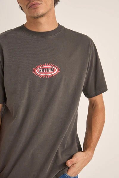 Rhythm Ellipse Sun SS Tee - Rhythm0125m - PT05 - BLK - Black - L