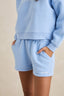 RHYTHM FLEECE SHORT - Rhythm0126W-FL01-SKY-6