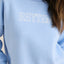 RHYTHM SLOUCHY CREW NECK FLEECE - Rhythm0126W-FL02-SKY-6