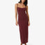 Rib Seam Dress - ThrillsWTS24 - 921H - Dark Cherry - 10