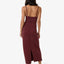 Rib Seam Dress - ThrillsWTS24 - 921H - Dark Cherry - 10