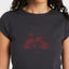 RIBBED SLIM TEE - RVCA23B352521-WASHED BLACK-XS/6