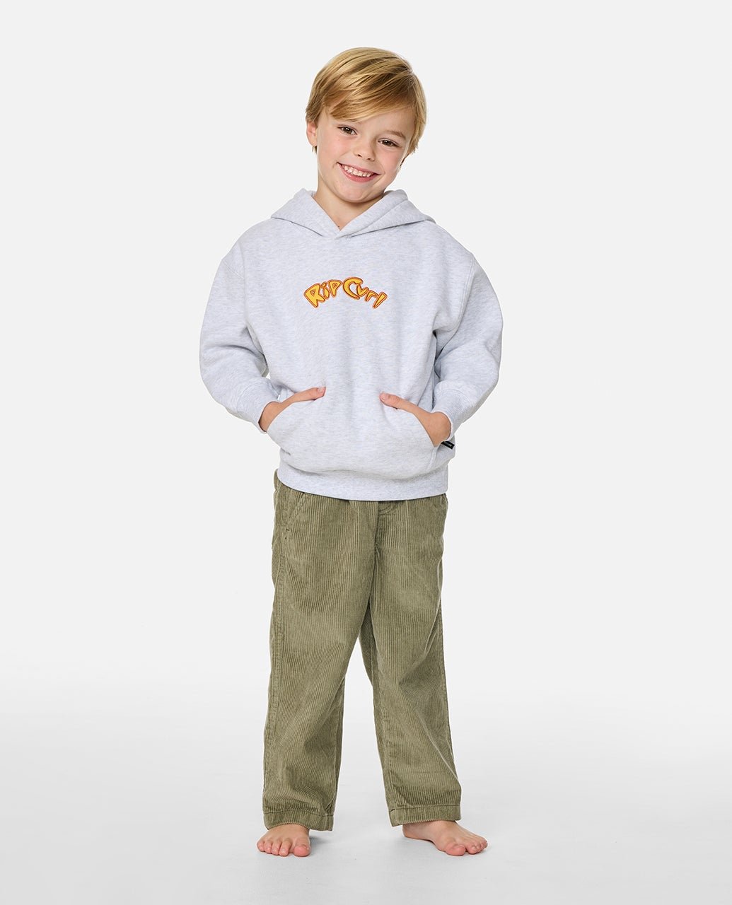 RIDE THE WAVE HOOD - BOY - Rip Curl01HTFL-LIGHT GREY HEATHER-1to2