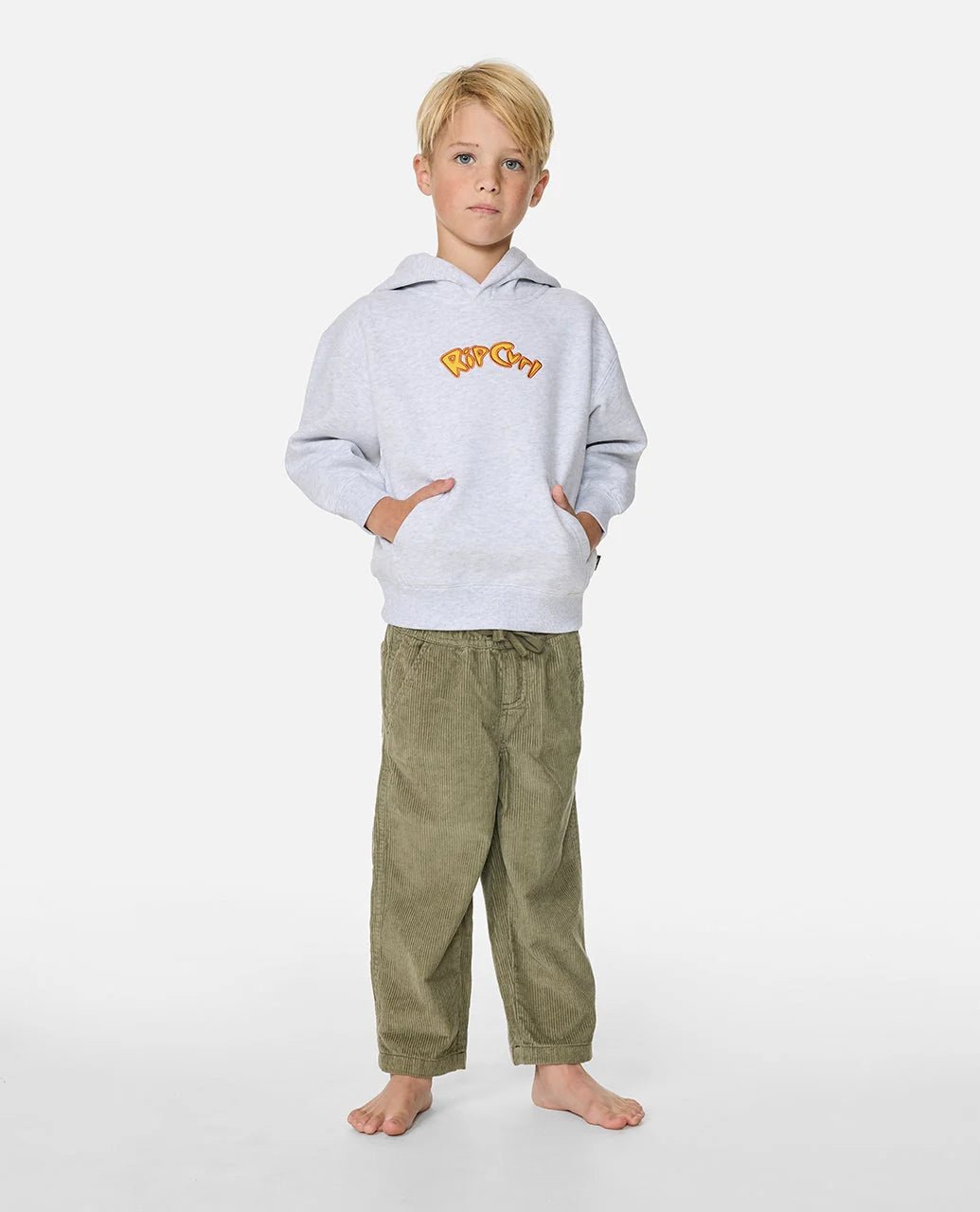 RIDE THE WAVE HOOD - BOY - Rip Curl01HTFL-LIGHT GREY HEATHER-1to2