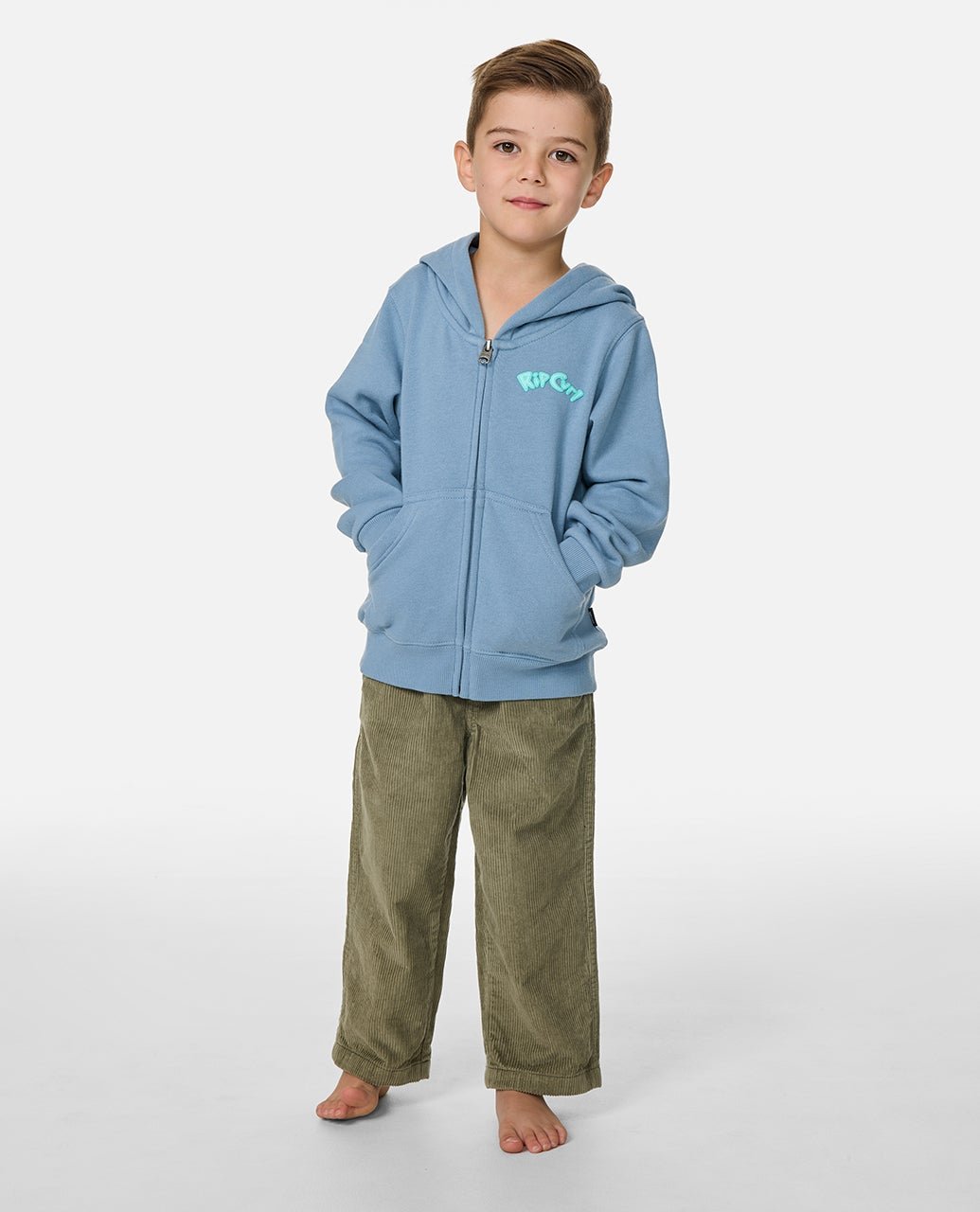 RIDE THE WAVE Z/T FLEECE - BOY - Rip Curl01ETFL-FADED DENIM-1to2