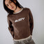 RIDER RELAXED CREW NECK KNIT - RustyCKL0502-PINECONE-XS