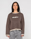 RIDER RELAXED CREW NECK KNIT - RustyCKL0502-PINECONE-XS