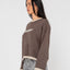 RIDER RELAXED CREW NECK KNIT - RustyCKL0502-PINECONE-XS