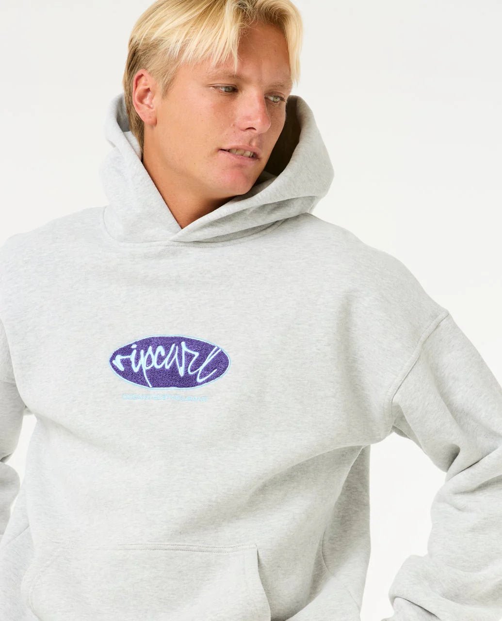 RIP SCRIPT HOOD - Rip Curl089MFL-LIGHT GREY MARLE-XS