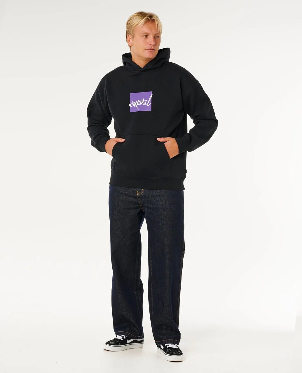 RIP SCRIPT ICON HOOD - Rip Curl0AJMFL-BLACK-XS