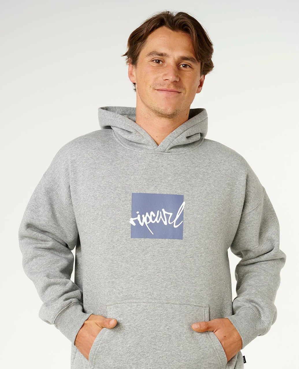 RIP SCRIPT ICON HOOD - Rip Curl0AJMFL-GREY MARLE-XL