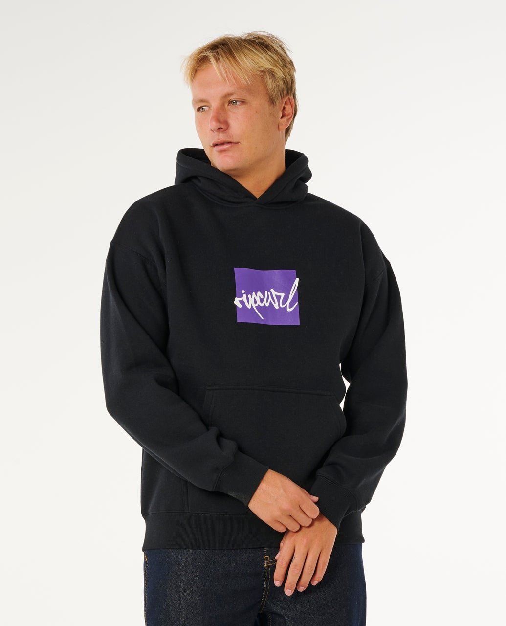 RIP SCRIPT ICON HOOD - Rip Curl0AJMFL-BLACK-XS