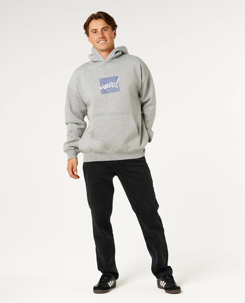 RIP SCRIPT ICON HOOD - Rip Curl0AJMFL-GREY MARLE-XL