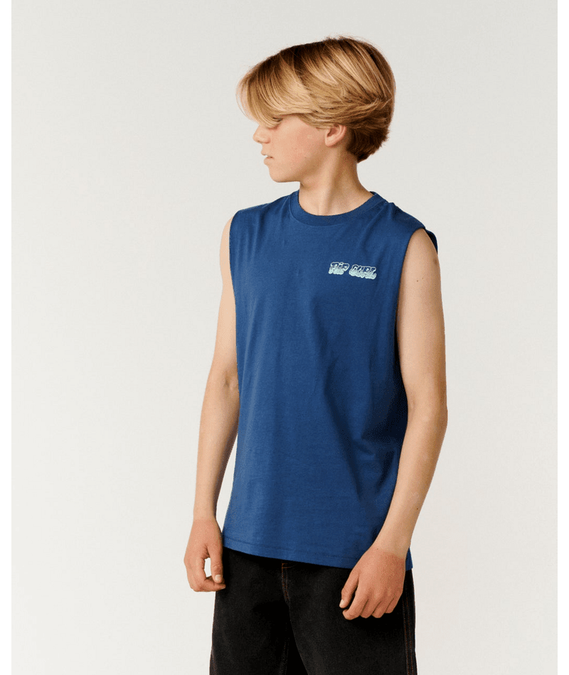 RIP-TUALS MUSCLE-BOY -Rip Curl15XBTE-Light Navy-8