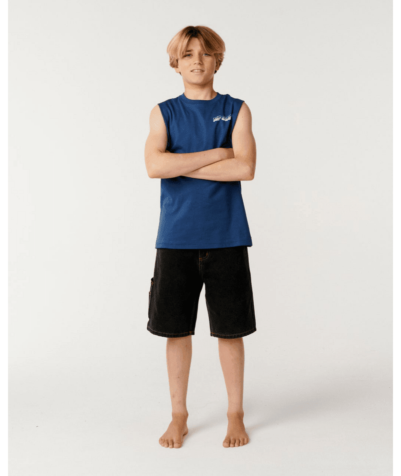 RIP-TUALS MUSCLE-BOY -Rip Curl15XBTE-Light Navy-8