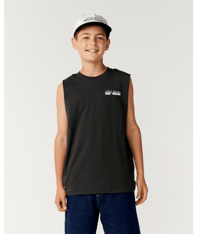 RIP-TUALS MUSCLE-BOY -Rip Curl15XBTE-Washed Black-8