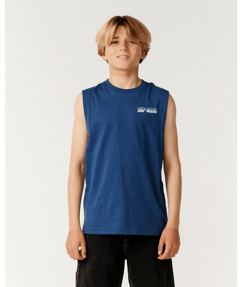 RIP-TUALS MUSCLE-BOY -Rip Curl15XBTE-Light Navy-8