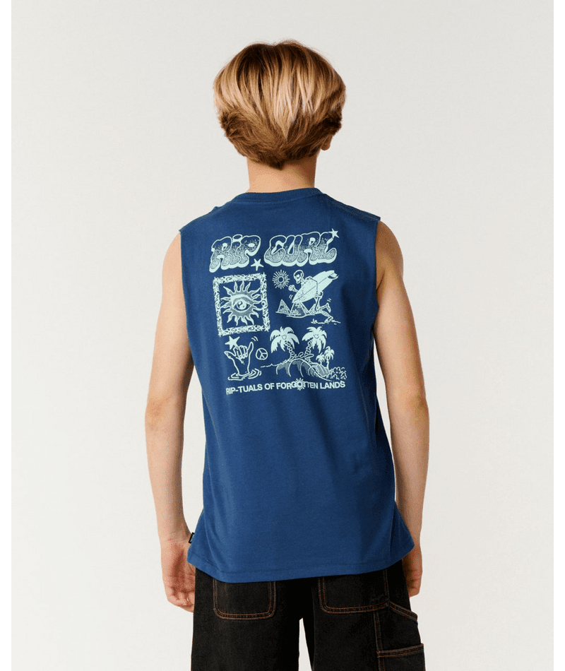 RIP-TUALS MUSCLE-BOY -Rip Curl15XBTE-Light Navy-8