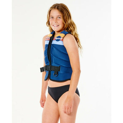Ripcurl Girls Dawn Patrol Buoy Vest - Rip CurlWK9YDG - NAVY - 12to14