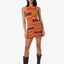 Rise Knit Halter dress - ThrillsWTS24 - 910C - Berry - 8