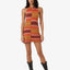 Rise Knit Halter dress - ThrillsWTS24 - 910C - Berry - 8