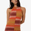 Rise Knit Halter dress - ThrillsWTS24 - 910C - Berry - 8