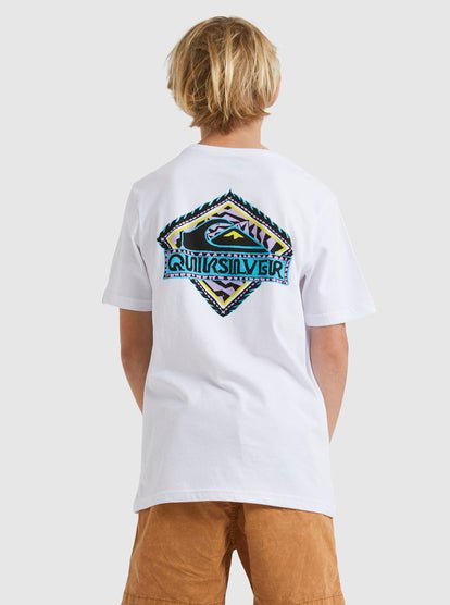 Rising Water Boy SS - Quiksilveruqkzt03360 - wbb0 - White - 2