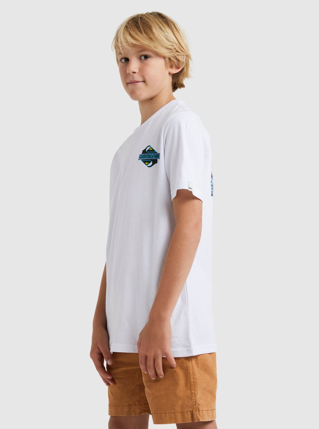 Rising Water Boy SS - Quiksilveruqkzt03360 - wbb0 - White - 2