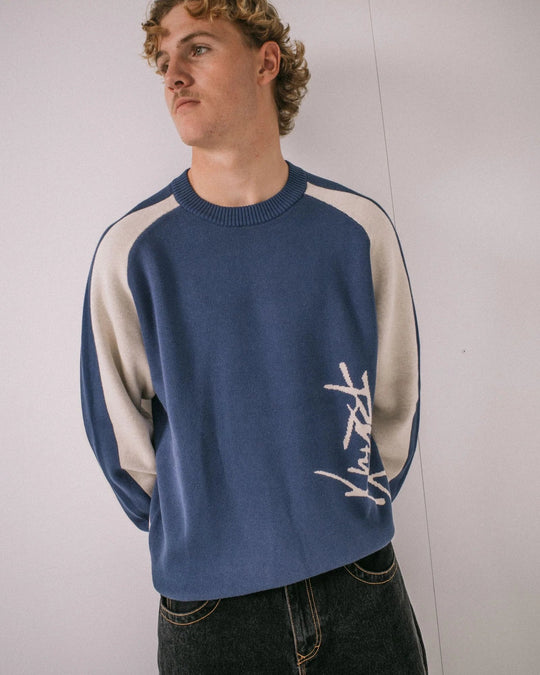 ROLL SAFE BOXY KNITTED CREW