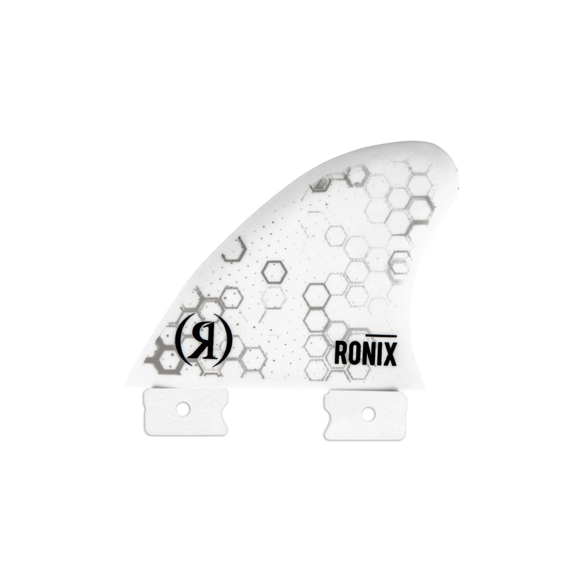 Ronix Blueprint Fibreglass Button Surf Fin (each) -RonixSQ9115-White-2.50