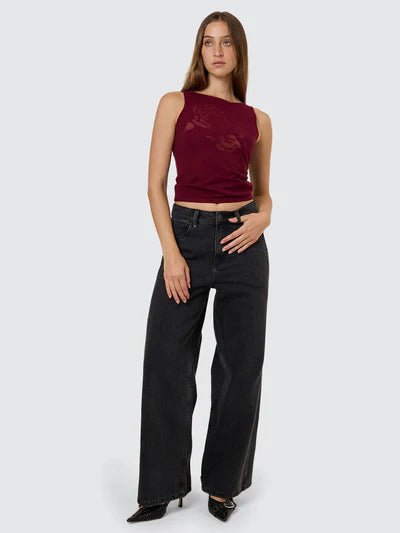 Rosetta Knit Tank - Mahogany - ThrillsWTH25 - 223CT - Mahogany - 6