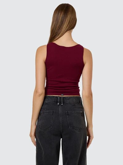 Rosetta Knit Tank - Mahogany - ThrillsWTH25 - 223CT - Mahogany - 6