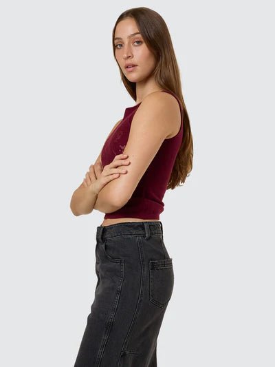 Rosetta Knit Tank - Mahogany - ThrillsWTH25 - 223CT - Mahogany - 6