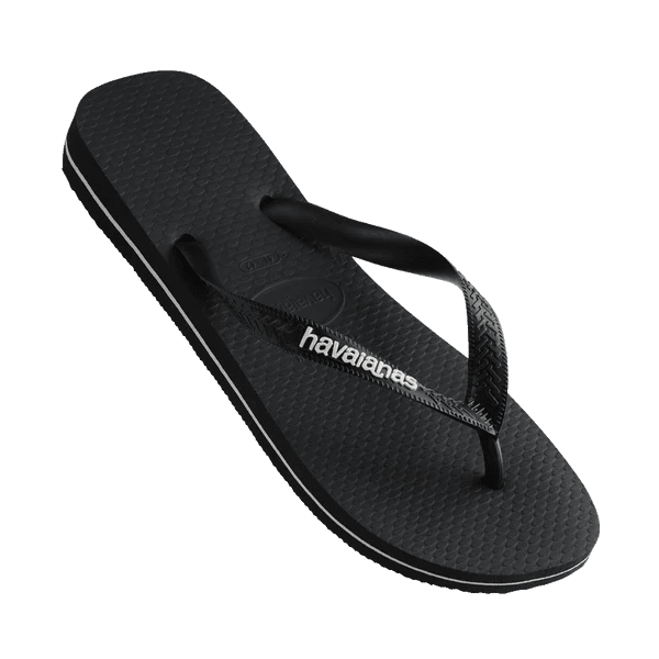 Rubber Logo Black/Glacial White -HavaianasHRLL9107-Black-4142