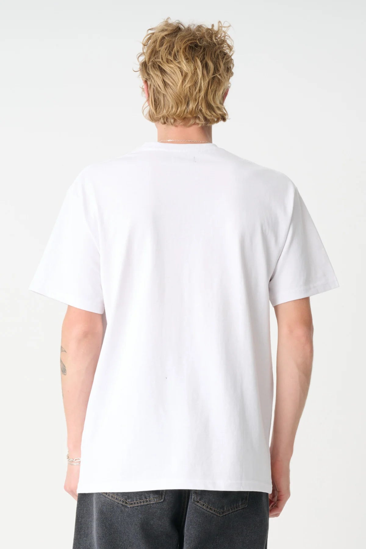 Rules The World SS Tee - XlargeXL025S3011-WHITE-M