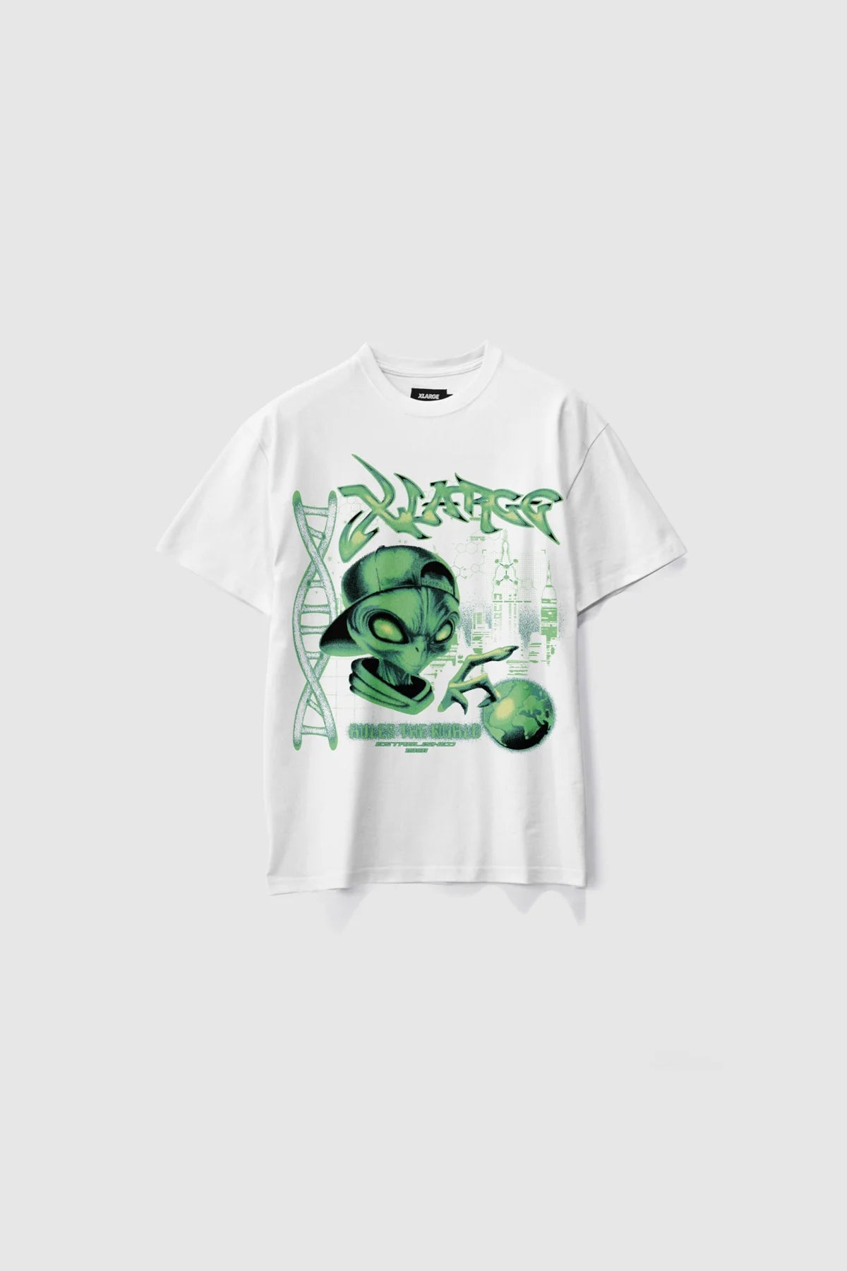 Rules The World SS Tee - XlargeXL025S3011-WHITE-M