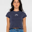 RUSTY ESSENTIALS RELAXED MINI TEE - RustyTTL1414 - NAVY BLUE - 8