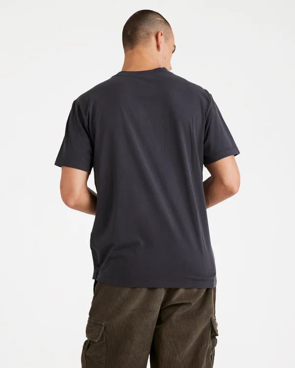 RVCA UNFLIPPED SS TEE -RVCAUVYZT00890-WASHED BLACK-S