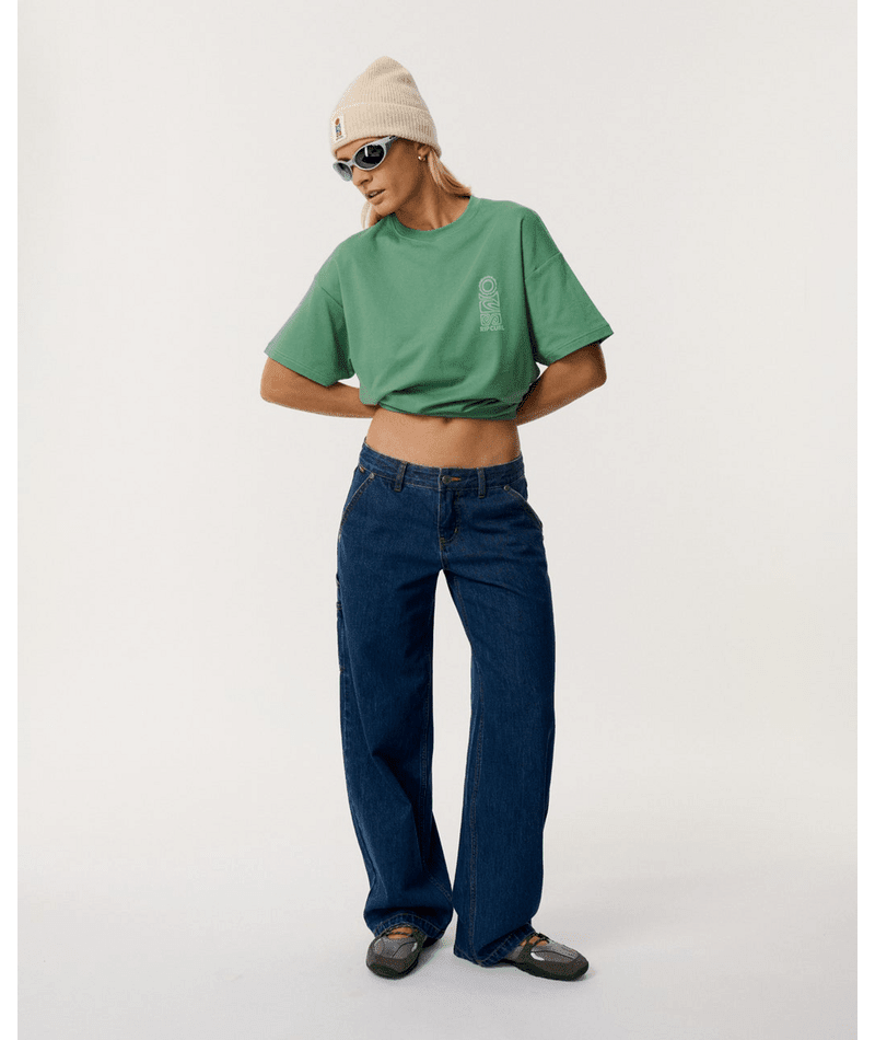 S-SERIES VAPORCOOL TEE -Rip Curl0RJWTE-DUSTY GREEN-2XS