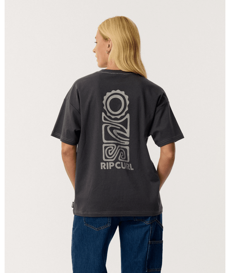 S-SERIES VAPORCOOL TEE -Rip Curl0RJWTE-DUSTY GREEN-2XS