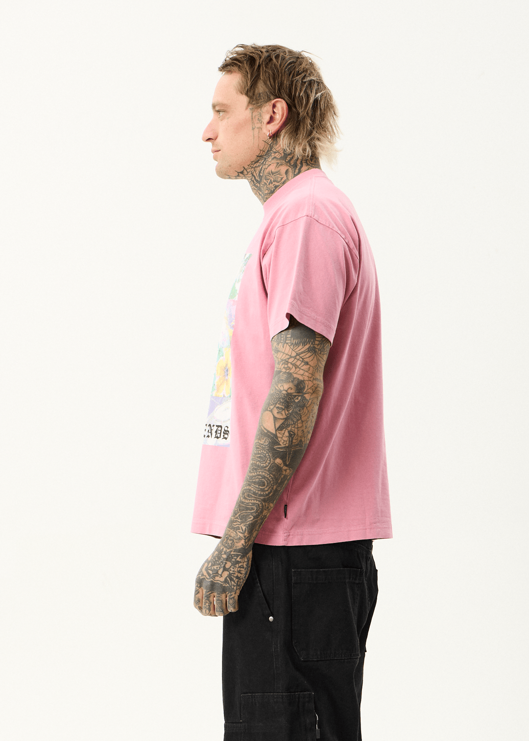 Sadworld - Recycled Heavyweight Boxy Tee - AfendsM253020 - WASHED MARRAKESH - M