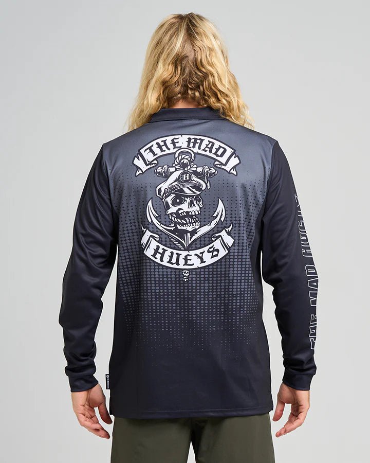 SAILOR ANCHOR | UPF 50+ FISHING JERSEY - Mad HueysH425M03001 - CHARCOAL - L