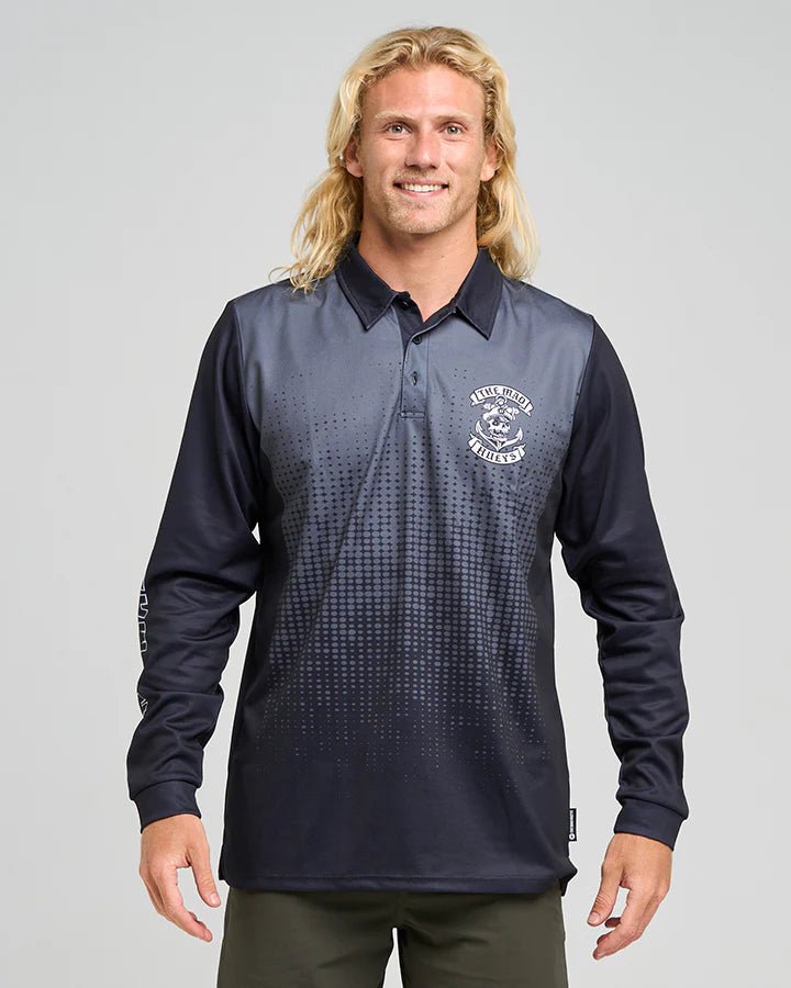 SAILOR ANCHOR | UPF 50+ FISHING JERSEY - Mad HueysH425M03001 - CHARCOAL - L