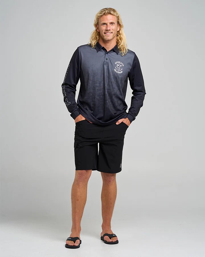 SAILOR ANCHOR | UPF 50+ FISHING JERSEY - Mad HueysH425M03001 - CHARCOAL - L