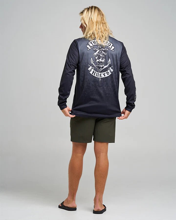 SAILOR ANCHOR | UPF 50+ FISHING JERSEY - Mad HueysH425M03001 - CHARCOAL - L